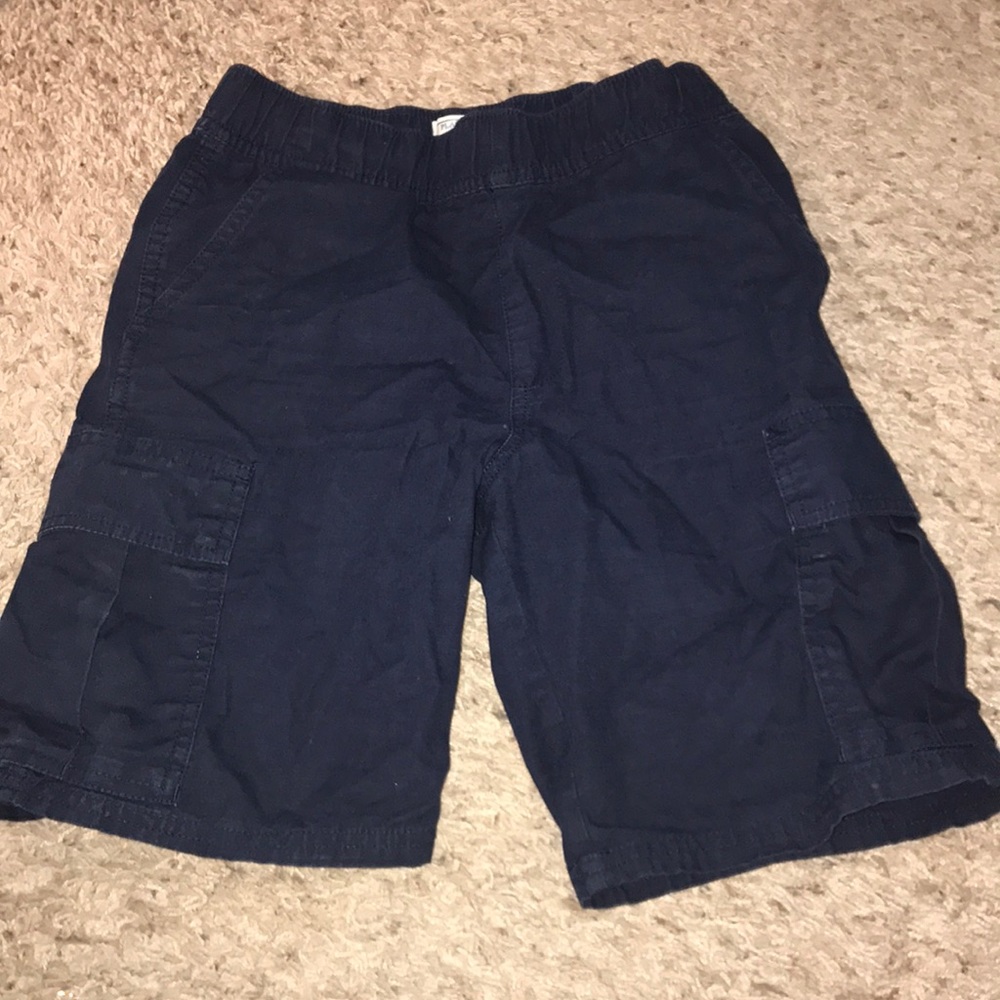 Navy blue dress shorts size 8